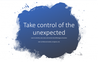 Take control of the Unexpected Cover